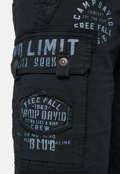 Immagine prodotto Camp David Cargoshorts Pantaloncini da salto di base con molte tasche (3XL)