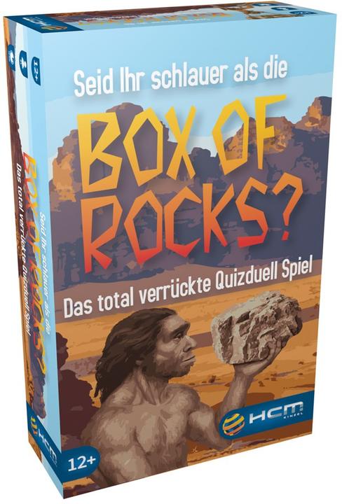 HCM Kinzel HCM55151 - Box Of Rocks, Card game, 1+ players, ages 12+ (DE edition) (German)