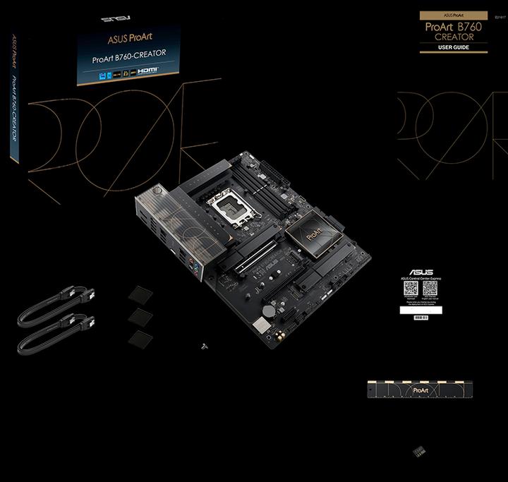 Image du produit ASUS ProArt B760 CREATOR (LGA 1700, Intel B760, ATX)