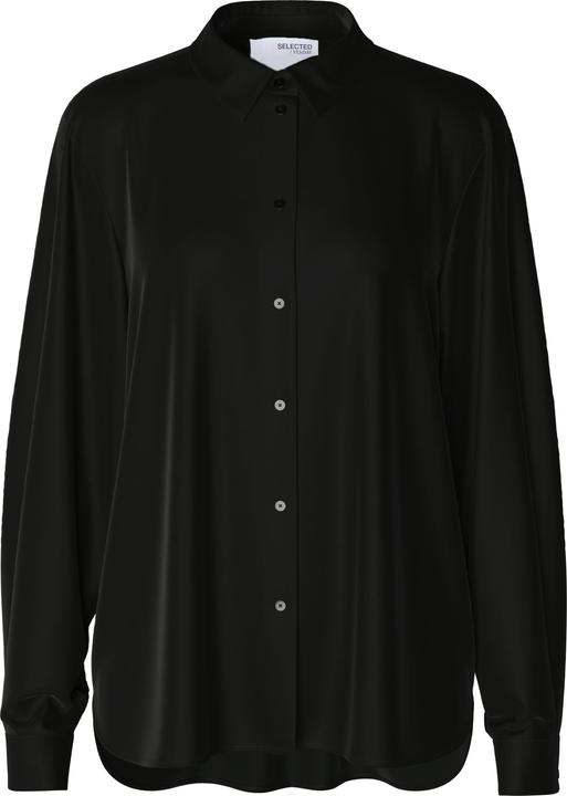 Selected Femme Langarm Satinbluse (34)