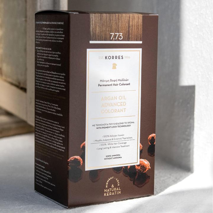 Image du produit Korres Huile d’ Argan Coloration Permanente (7.73 Golden Moca)
