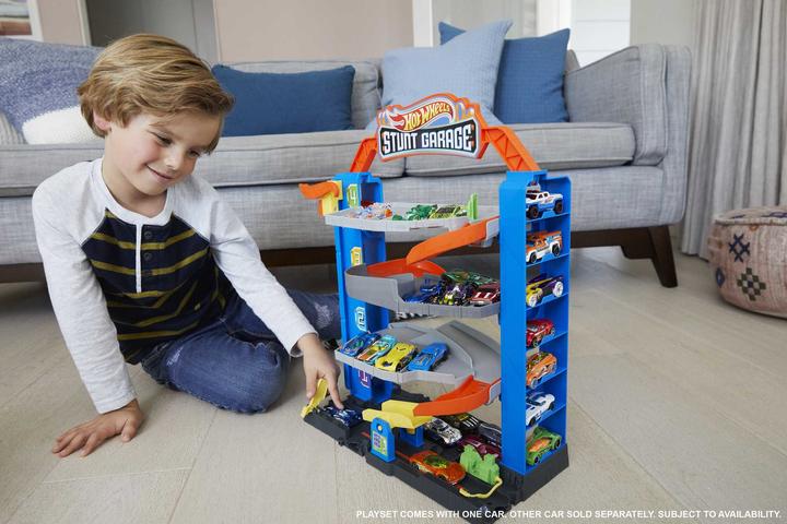 Produktbild Hot Wheels City Stunt Garage Spielset