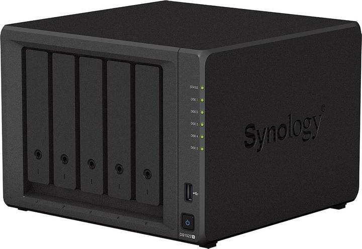 Image du produit Synology DS1522+ 5 BAIES 2.6 GHZ 8GB DDR4