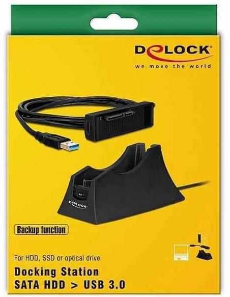 Actual product image Delock 61858 Docking station SATA HDD USB3.0