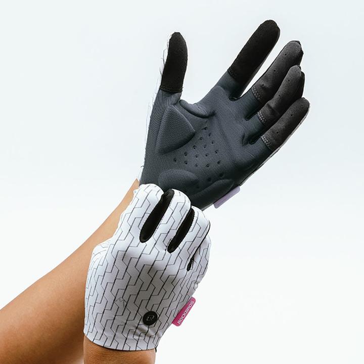 Immagine prodotto Rockbros sports gloves full spring-summer size M - white and black (M)