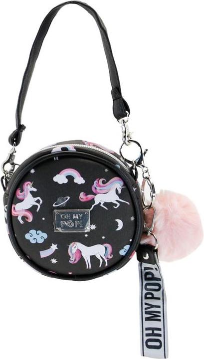 Image du produit Oh My Pop! Petit sac rond à bandoulière Licorne