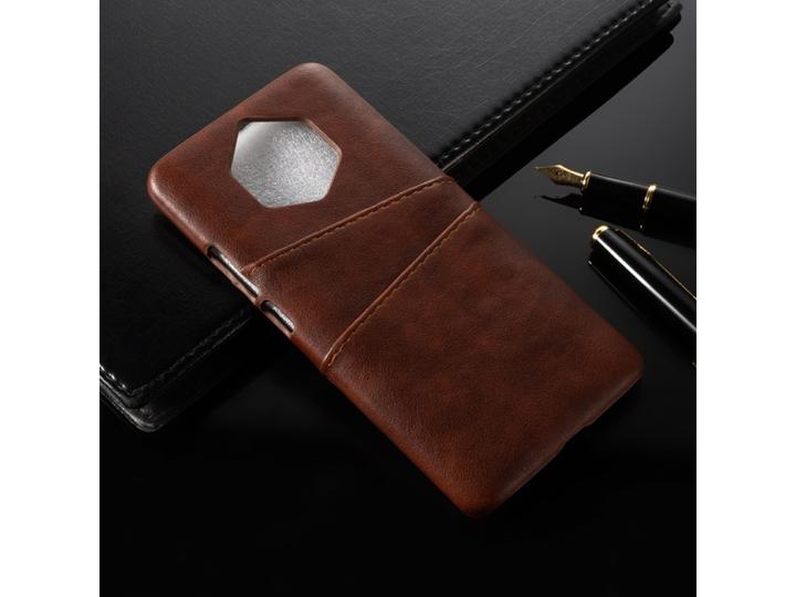 Actual product image Screenguard Nokia 9 PureView CardCaddy Leather Backcase with Card Slots (Nokia 9 PureView)