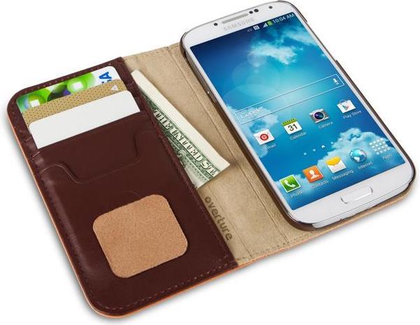 Actual product image Moshi Overture Flipcase for Galaxy S4 Orange (Samsung Galaxy S4)
