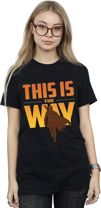 Image du produit Star Wars - T-shirt THE MANDALORIAN THIS IS THE WAY - Femme (M)