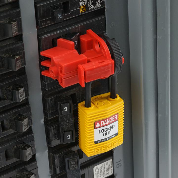 Produktbild Brady SafeKey Compact Lockout-Vorhängeschlösser aus Nylon