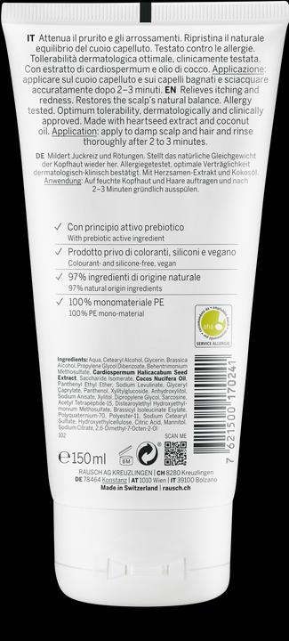 Actual product image Rausch Sensitive conditioner with heartseed (150 ml)