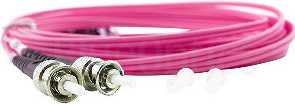 Immagine prodotto BlueOptics Cavo patch in fibra ottica duplex LC-ST OM4 2 metri (CAT7, 2 m)