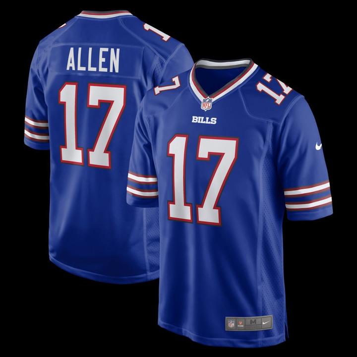 Nike Buffalo Bills Home Jersey Allen 17 XL (XL)