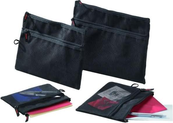 Produktbild Rumold Mesh-bag B6 Netzgewebe Reissverschluss schwarz (B6, 1 x)