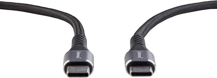 Intenso C315C USB-C auf USB-C Kabel, 60W Schnellladen, 1,5 m, für iPhone, Samsung Galaxy, Macbook, L (1.50 m, USB 2.0, 60 W)