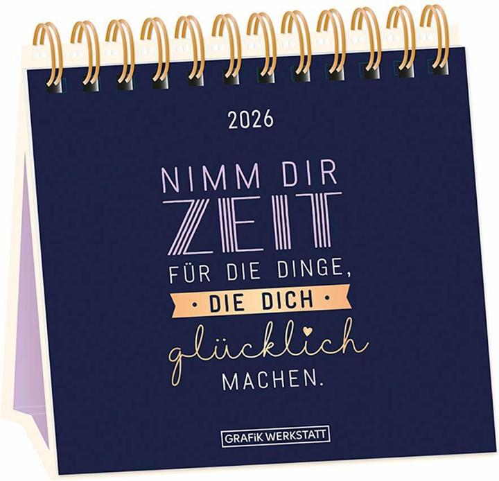 Immagine prodotto Tischkalender 2026 Nimm dir Zeit (Tedesco)