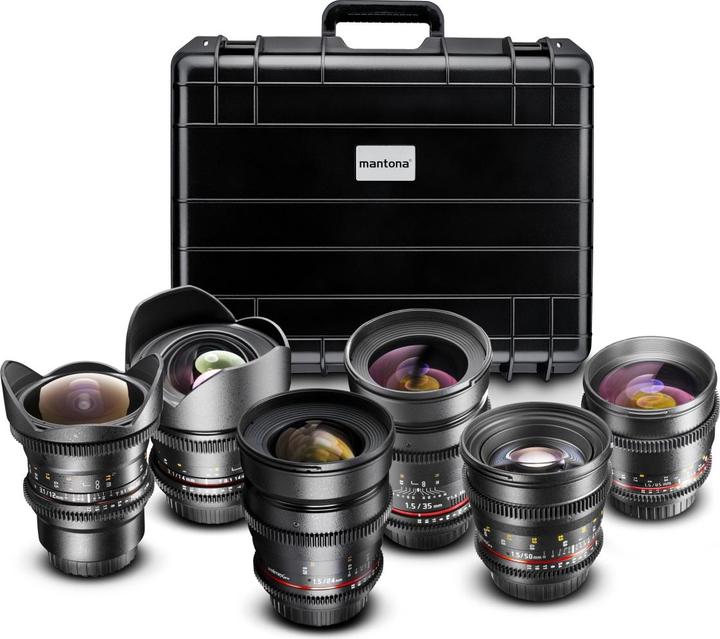 Produktbild Walimex Video Fisheye-Portrait Set 6x Canon EF (Canon EF, Vollformat)