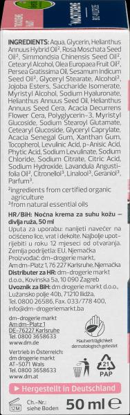 Actual product image dm alverde Organic Wild Rose (50 ml, Night cream)