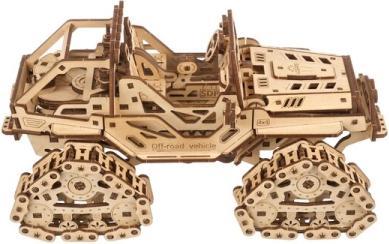 Actual product image Ugears 70204 Tracked Off-Road Vehicle