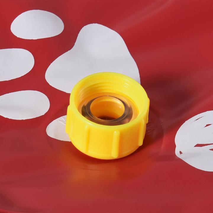 Actual product image PawHut Hunde-Planschbecken Kunststoff Rot (Dog pool)