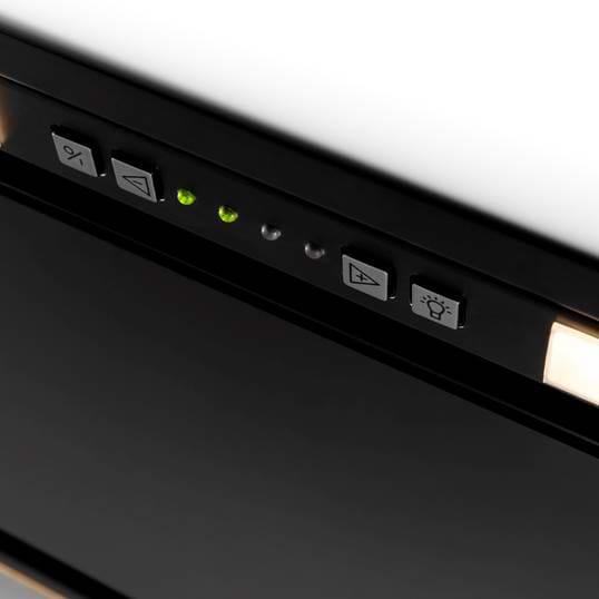 Image du produit NOVY 26082 cooker hood Built-in Black ³/h B (Hotte écran plat)
