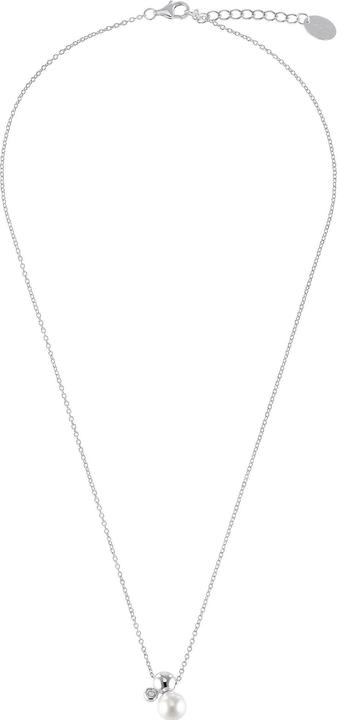 Actual product image S.Oliver Necklace for ladies, 925 sterling silver, cubic zirconia synth. (925 silver, 42 cm)