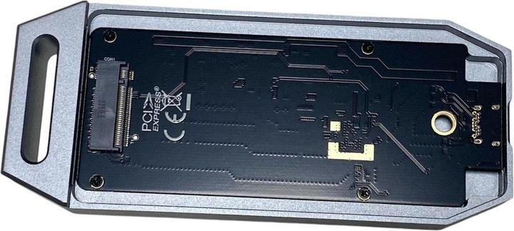 Actual product image LC-Power USB4 C housing for M.2 SSD Gen.3x2,for NVMe M.2 SSD (M.2)