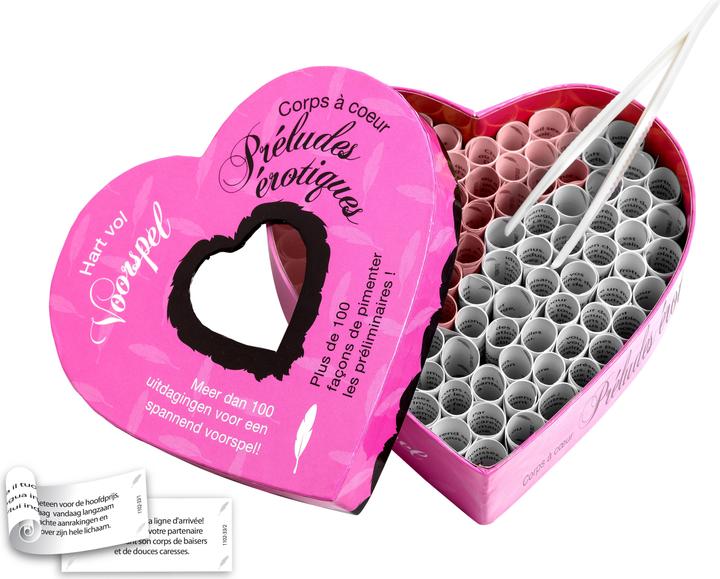 Actual product image tease & please Hart Vol Voorspel (Other, French, Dutch)