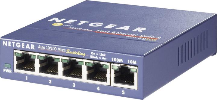 Actual product image Netgear Fs105-300pes (5 ports)