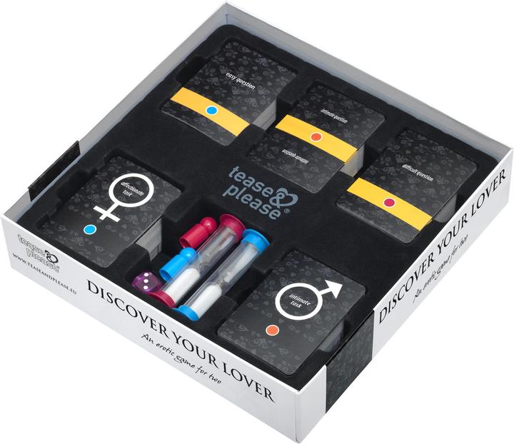 Actual product image tease & please Discover Your Lover (Deck of cards, English)