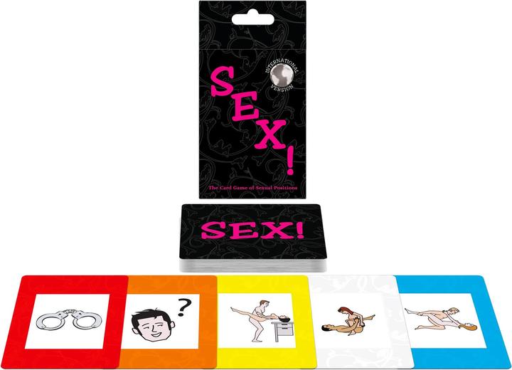 Actual product image Kheper Games International Sex (Deck of cards, German, French, Dutch, Russian, Danish, Swedish, Italian, Portuguese, English)