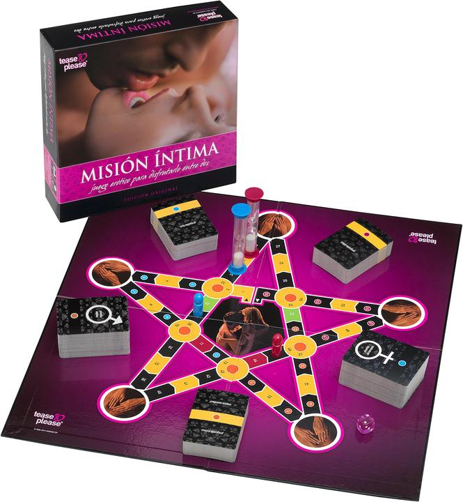 Actual product image tease & please Mision Intima (Deck of cards, Spanish)