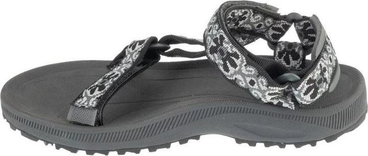 Actual product image Teva W WINSTED Dames Sandalen - ARCHIVE FLORAL BLACK/ GREY (36)
