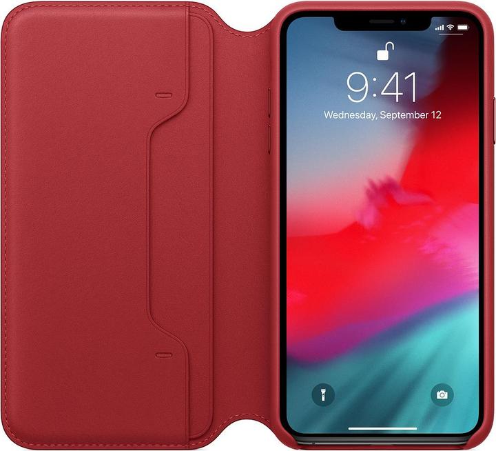Actual product image Apple Leather Folio Case (Apple iPhone XS Max)