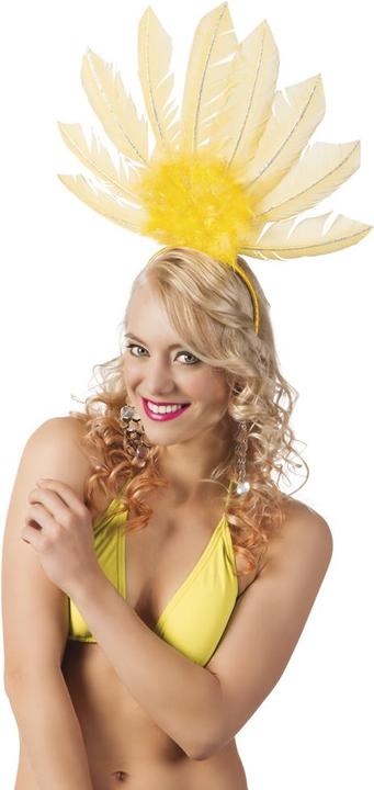 Produktbild Boland Samba Feder Kopfschmuck Neon-Farbig: Tiara (haarreif)
