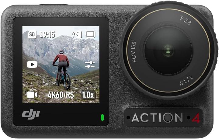 Produktbild DJI Action-Kamera 4K/120fps mit Low-Light-Aufnahmen (120p, WLAN, Bluetooth)