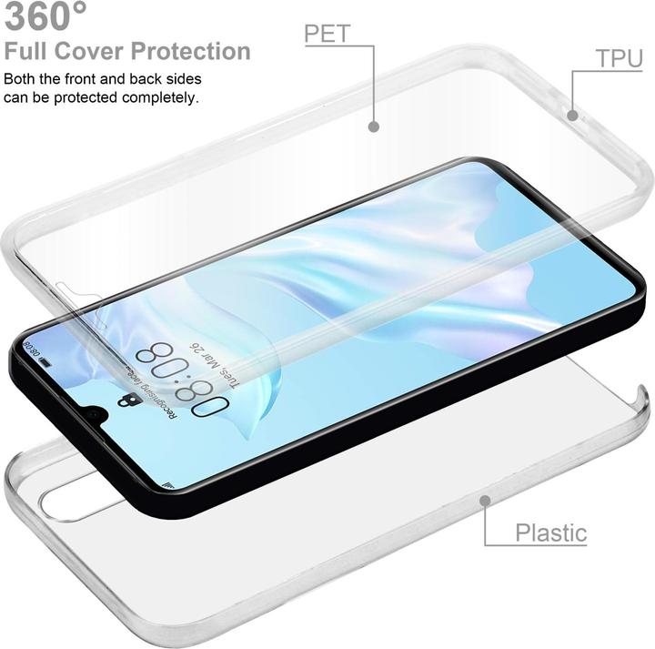 Produktbild Cadorabo TPU Hülle 360 Grad Case (Huawei P30)