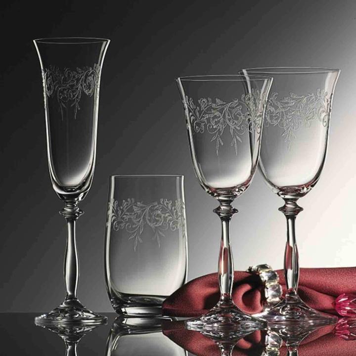 Actual product image Bohemia Romance White Wine Glasses (25 cl, 6 Glasses, White wine glasses)