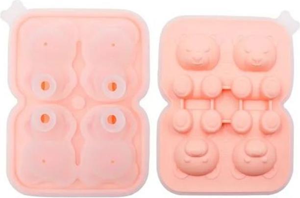 Immagine prodotto MU Style Stampo per cubetti di ghiaccio 3D a forma di orsetto in silicone