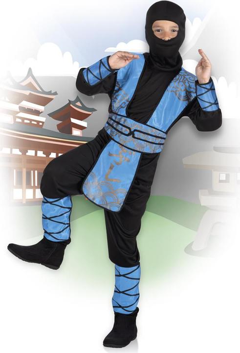 Immagine prodotto Boland Costume da ninja reale per bambini (110, 116, 122, 128, 125 B, 120 B, 115 A)