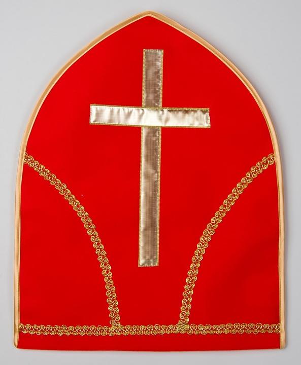 Produktbild Festartikel Müller Samichlaus Mitra: Bischofsmütze Flausch