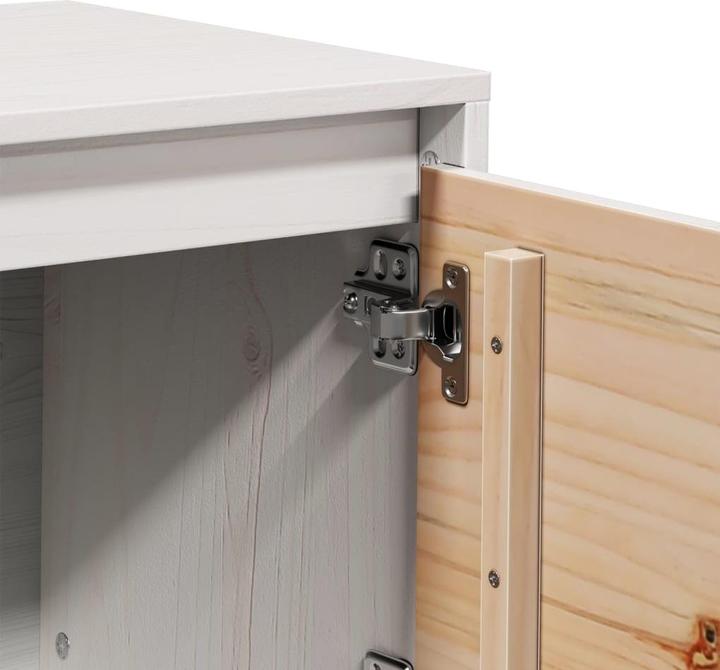 Immagine prodotto VidaXL Mobile TV bianco 156x37x45 cm in pino massiccio, colore
