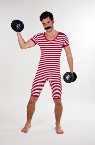 Actual product image Festartikel Müller striped swimsuit (XXL)