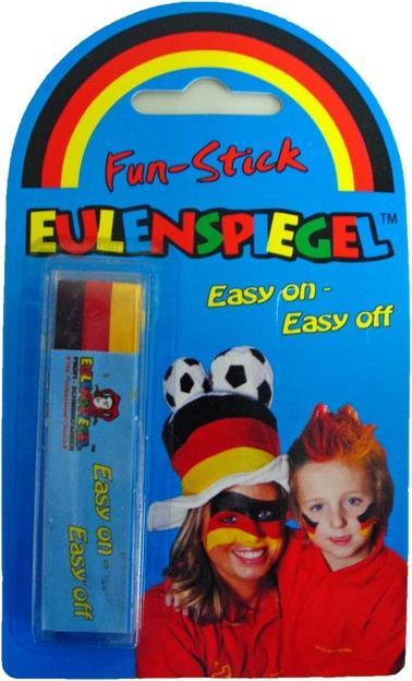 Festartikel Müller Deutschland-Schminkstift, 3-Farbig