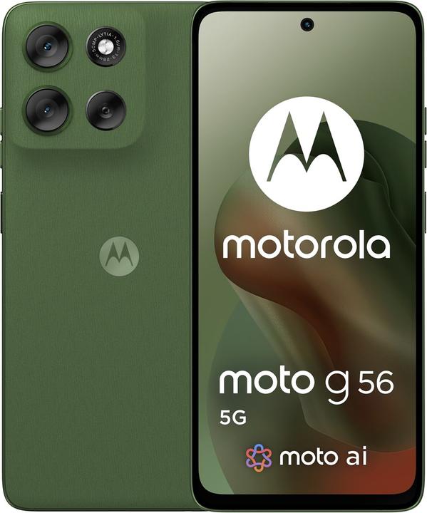 Actual product image Motorola Moto G56 (256 GB, Dill, 6.72", Hybrid Dual SIM, 50 Mpx, 5G)