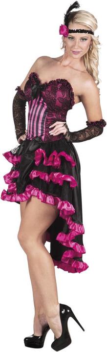Produktbild Boland Can-Can Girl Kostüm: Western Saloon Kleid (36, 37, 38)