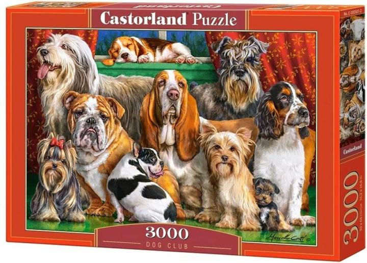 Immagine prodotto Castorland Castor 3000 El. Dog Club (3000 pezzi)