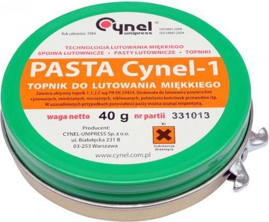 Image du produit Cynel Pâtes Lutownicza 40g