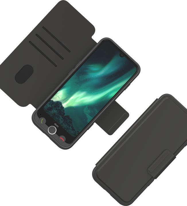 Actual product image Doro Wallet Case graphit für Aurora A3x (Oppo A31)