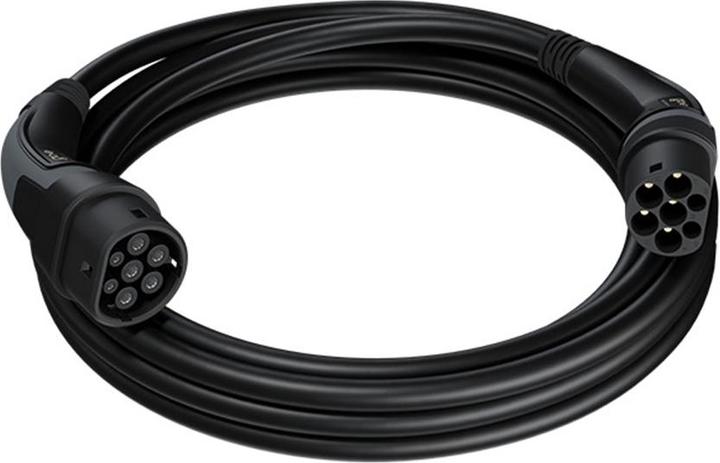 Actual product image Go-E Charging cable for electric cars with type 2 plug (Black Edition) (Type 2, 22 kW, 32 A, 7.50 m)